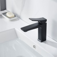 Смеситель для раковины Shevanik S4401H, черный Смеситель для раковины Shevanik S4401H, черный