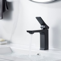 Смеситель для раковины Shevanik S4401H, черный Смеситель для раковины Shevanik S4401H, черный