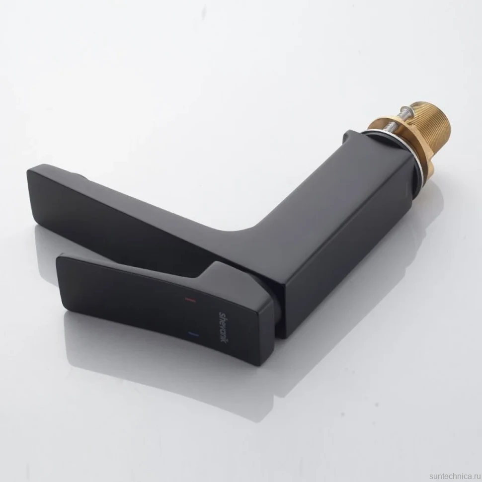 Смеситель для раковины Shevanik S4401H, черный
