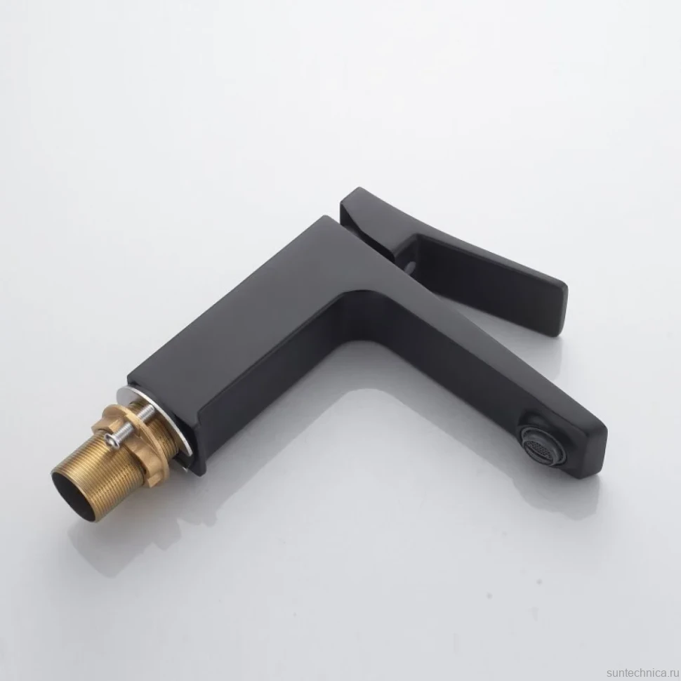 Смеситель для раковины Shevanik S4401H, черный