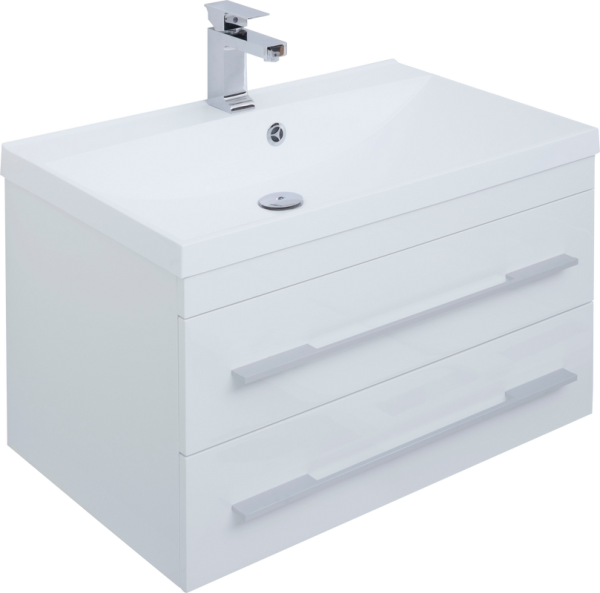 Тумба под раковину Aquanet Нота 75 белая