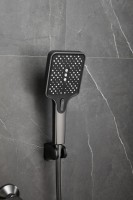 Смеситель для ванны с душем BELZ B715 B60715-3 оружейная сталь Смеситель для ванны с душем BELZ B715 B60715-3 оружейная сталь