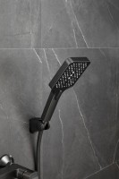 Смеситель для ванны с душем BELZ B715 B60715-3 оружейная сталь Смеситель для ванны с душем BELZ B715 B60715-3 оружейная сталь