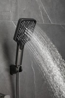 Смеситель для ванны с душем BELZ B715 B60715-3 оружейная сталь Смеситель для ванны с душем BELZ B715 B60715-3 оружейная сталь