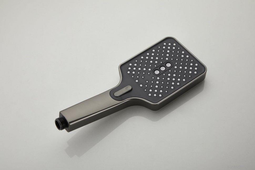 Смеситель для ванны с душем BELZ B715 B60715-3 оружейная сталь