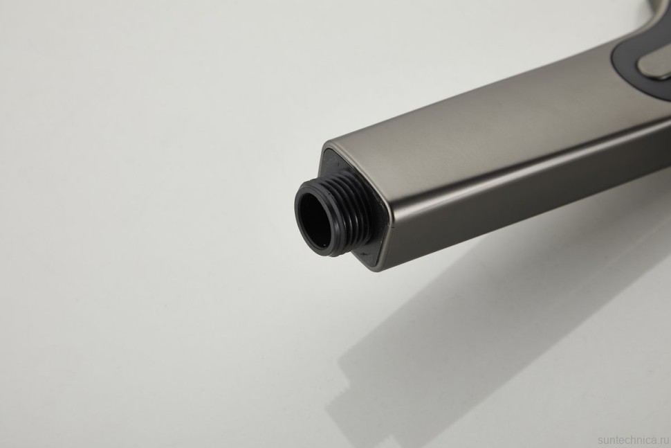 Смеситель для ванны с душем BELZ B715 B60715-3 оружейная сталь