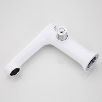 Смеситель на борт ванны Frap H34 F1134 белый, хром