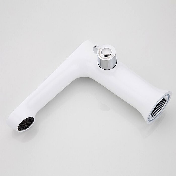 Смеситель на борт ванны Frap H34 F1134 белый, хром