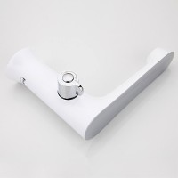 Смеситель на борт ванны Frap H34 F1134 белый, хром