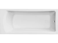 Акриловая ванна Marka One Prime 180x75 см, пристенная, белая, с каркасом