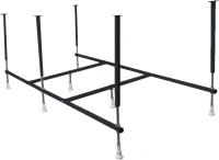 Акриловая ванна Marka One Prime 180x75 см, пристенная, белая, с каркасом