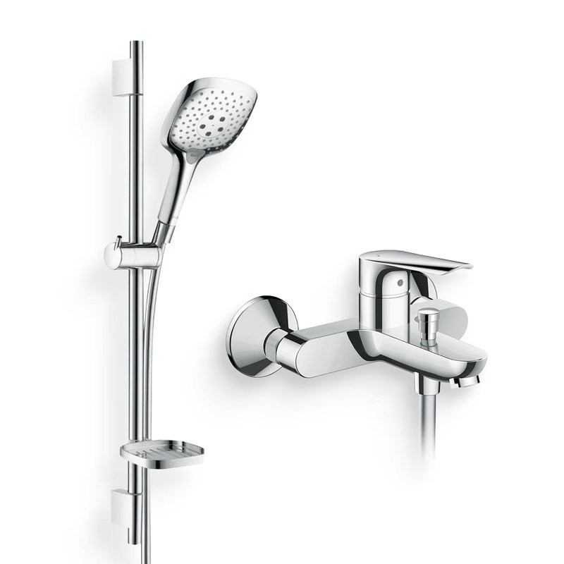 Душевой комплект Смеситель Hansgrohe Logis E 71403000 + Гарнитур Raindance Select E 150 27857000 Unica'S Puro
