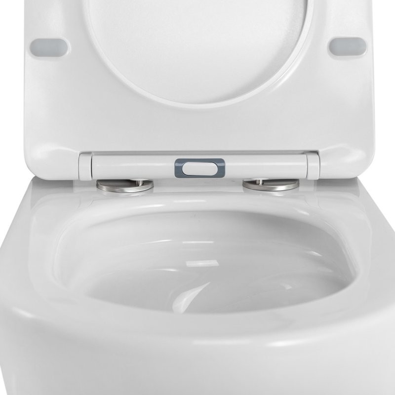 Комплект Унитаз подвесной BelBagno Libero BB11051CH-TOR/SC безободковый + Инсталляция Grohe Rapid SL 38721001 3 в 1 с кнопкой смыва