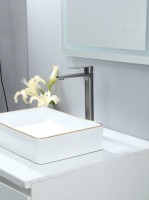 Смеситель для раковины Frap H806-9 F10806-29 оружейная сталь Смеситель для раковины Frap H806-9 F10806-29 оружейная сталь