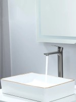 Смеситель для раковины Frap H806-9 F10806-29 оружейная сталь Смеситель для раковины Frap H806-9 F10806-29 оружейная сталь