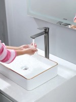 Смеситель для раковины Frap H806-9 F10806-29 оружейная сталь Смеситель для раковины Frap H806-9 F10806-29 оружейная сталь