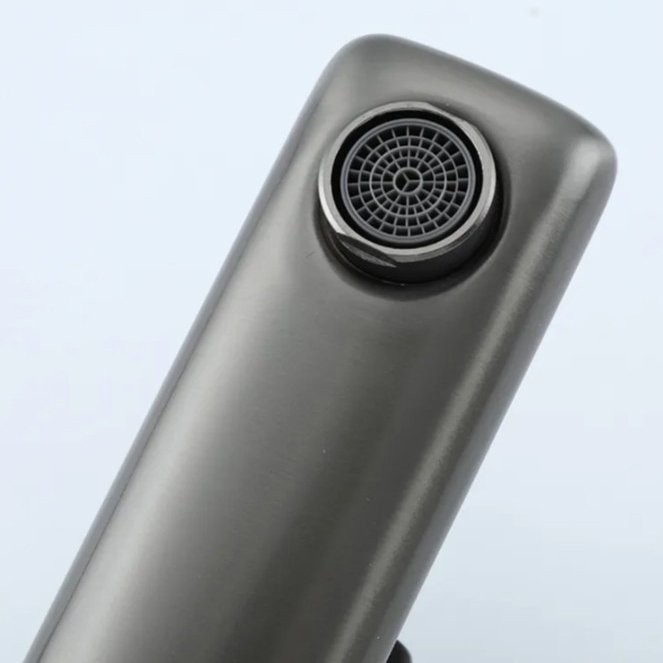 Смеситель для раковины Frap H806-9 F10806-29 оружейная сталь