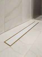 Душевой трап (лоток) AltroBagno Livello AltroBagnoLivello071209BG 60 см, решетка матовое золото, под плитку