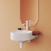 Смеситель для раковины Ravak Espirit ES 015.10 WV белый вельвет