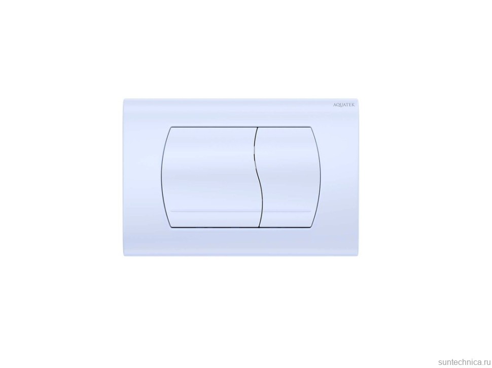 Кнопка смыва для унитаза AQUATEK KDI-0000046 АБС-пластик, цвет белый