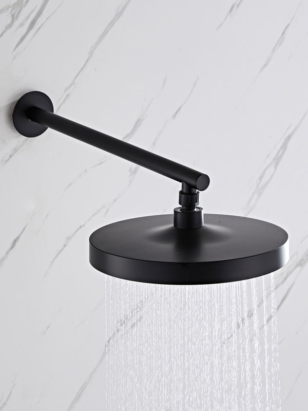 Душевой комплект Haiba HB80553-7 С ВНУТРЕННЕЙ ЧАСТЬЮ, черный