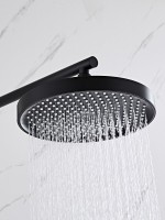 Душевой комплект Haiba HB80553-7 С ВНУТРЕННЕЙ ЧАСТЬЮ, черный