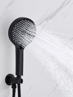 Душевой комплект Haiba HB80553-7 С ВНУТРЕННЕЙ ЧАСТЬЮ, черный