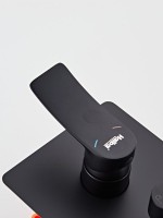 Душевой комплект Haiba HB80553-7 С ВНУТРЕННЕЙ ЧАСТЬЮ, черный