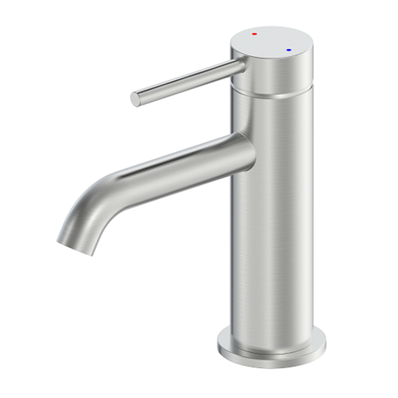 Смеситель для раковины Wonzon & Woghand Stick WW-88139017-BN брашированный никель