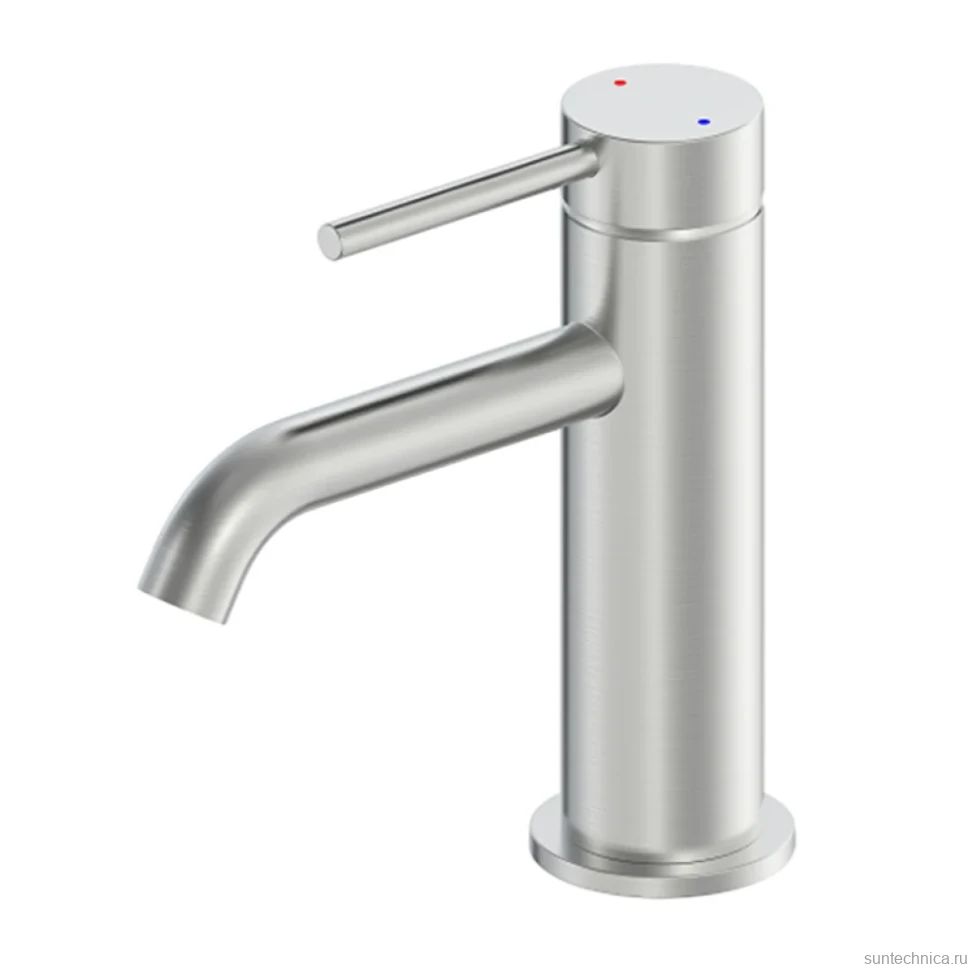 Смеситель для раковины Wonzon & Woghand Stick WW-88139017-BN брашированный никель