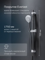 Душевой гарнитур AM.PM Gem F0190000 хром