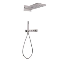 Душевой комплект Abber Rund AF8752SP С ВНУТРЕННЕЙ ЧАСТЬЮ, сатин