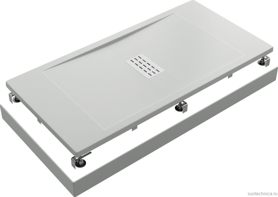 Поддон для душа Good Door Flow 120x80, с сифоном