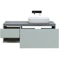 Тумба под раковину Allen Brau Infinity 120 1+1 R, подвесная, папирус матовый