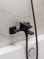 Комплект для ванной Orange Lutz Lutz M04-311b черный