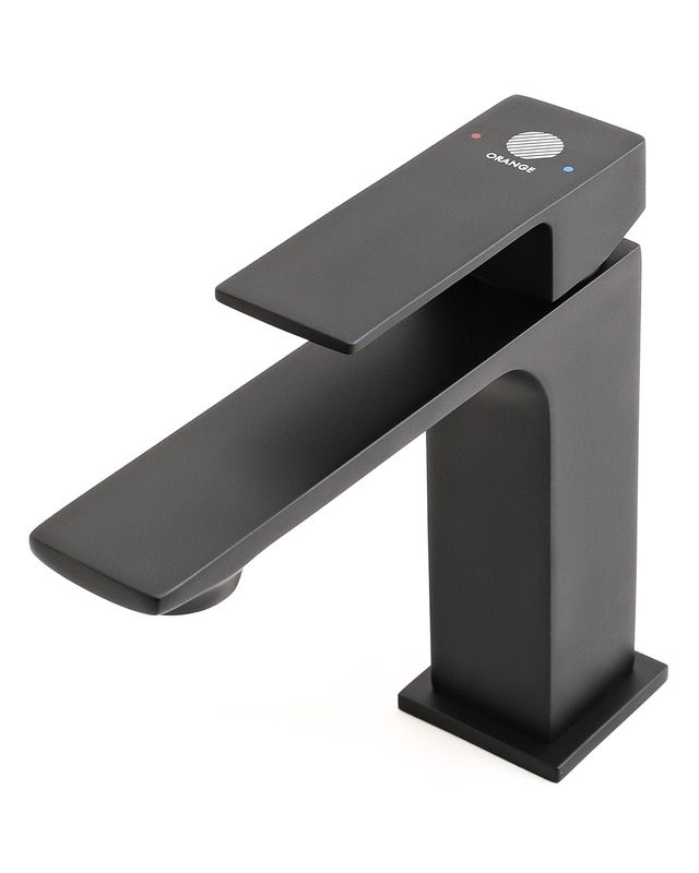 Комплект для ванной Orange Lutz Lutz M04-311b черный