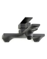 Комплект для ванной Orange Lutz Lutz M04-311b черный