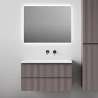 Мебель для ванной комнаты Sancos Snob T 90 подвесная, doha soft, раковина СN7019wx