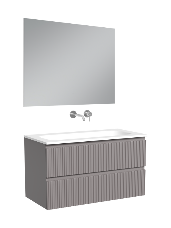 Мебель для ванной комнаты Sancos Snob T 90 подвесная, doha soft, раковина СN7019wx