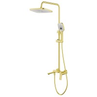 Душевая стойка AZARIO Escaro AZ-K2374MG золото матовое