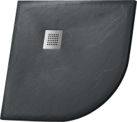 Поддон для душа Grossman Strong GR-S2100100 100х100 см, графит