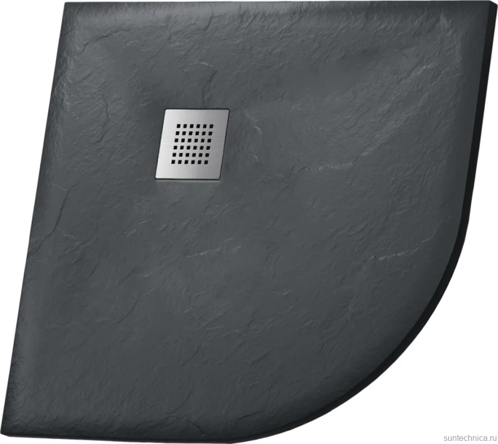 Поддон для душа Grossman Strong GR-S2100100 100х100 см, графит