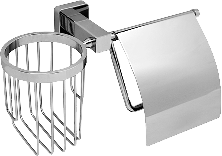 Держатель туалетной бумаги Wasserkraft Lippe K-6559 с держателем освежителя воздуха