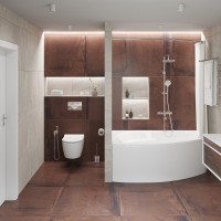 Кнопка смыва для унитаза STWORKI 230822 пластик, цвет глянцевый хром