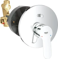 Встраиваемый смеситель для душа и ванны Grohe BauEdge 29079000 С ВНУТРЕННЕЙ ЧАСТЬЮ, хром