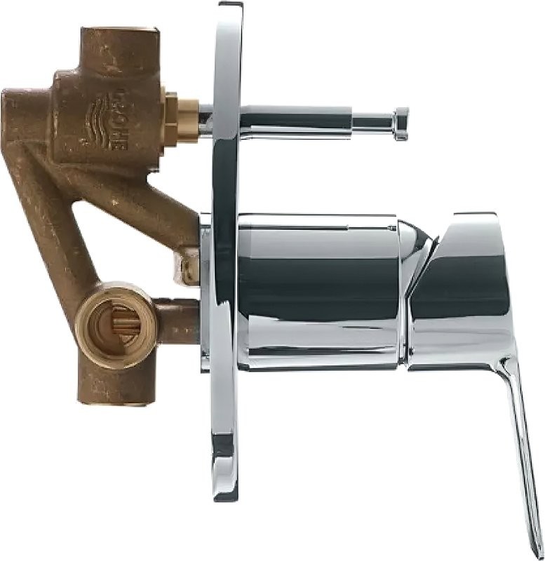 Встраиваемый смеситель для душа и ванны Grohe BauEdge 29079000 С ВНУТРЕННЕЙ ЧАСТЬЮ, хром