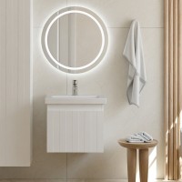 Мебель для ванной комнаты Vigo Finlay 50 подвесная, 1 ящик, матовая белая