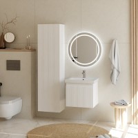 Мебель для ванной комнаты Vigo Finlay 50 подвесная, 1 ящик, матовая белая