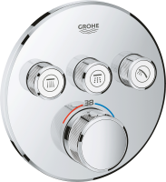 Термостатический смеситель встраиваемый Grohe Grohtherm SmartControl 29121000 для душа
