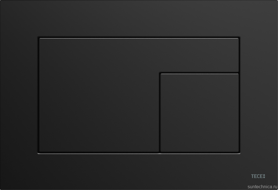 Кнопка смыва TECE Velvet 9240732 черная